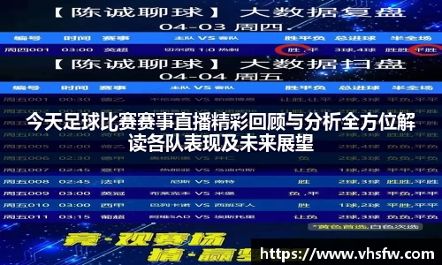 今天足球比赛赛事直播精彩回顾与分析全方位解读各队表现及未来展望