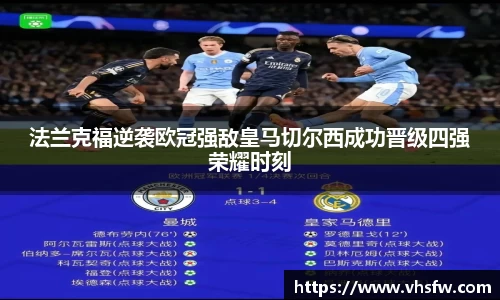 法兰克福逆袭欧冠强敌皇马切尔西成功晋级四强荣耀时刻